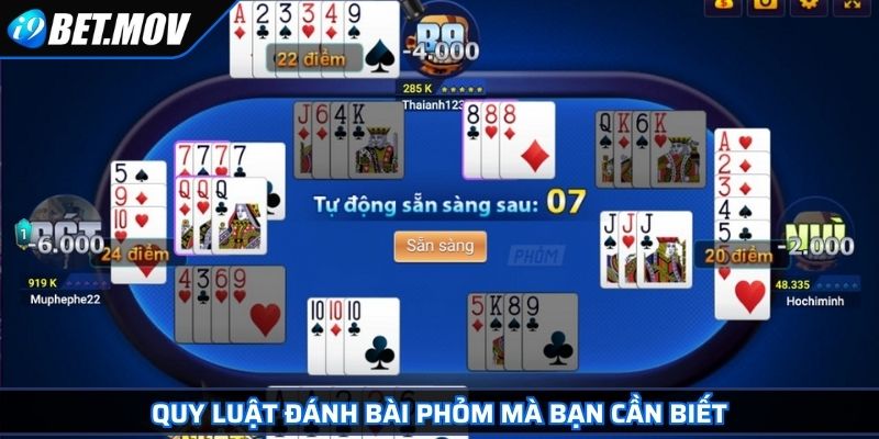 Quy luật đánh bài Phỏm mà bạn cần biết